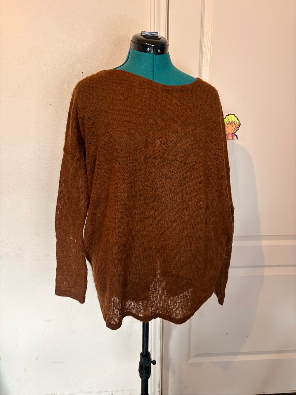 Piko 1988 Brown Lightweight Crewneck Sweater